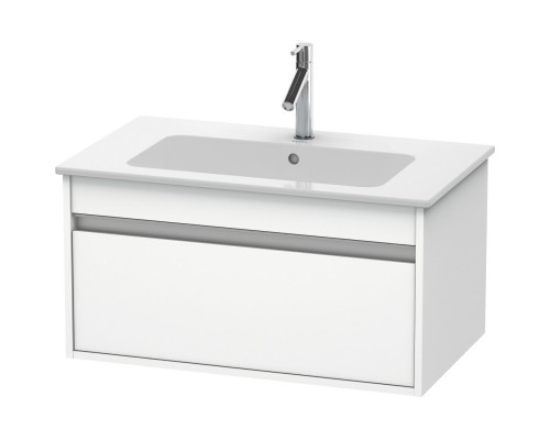 Тумба белый матовый 80 см Duravit Ketho KT641901818