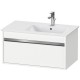 Тумба белый матовый 80 см Duravit Ketho KT641901818