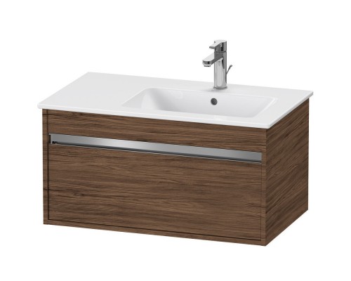 Тумба темный орех 80 см Duravit Ketho KT641902121