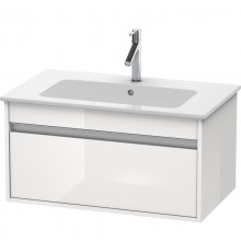 Тумба белый глянец 80 см Duravit Ketho KT641902222