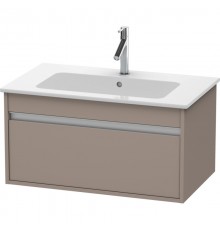 Тумба базальт матовый 80 см Duravit Ketho KT641904343