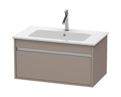 Тумба базальт матовый 80 см Duravit Ketho KT641904343