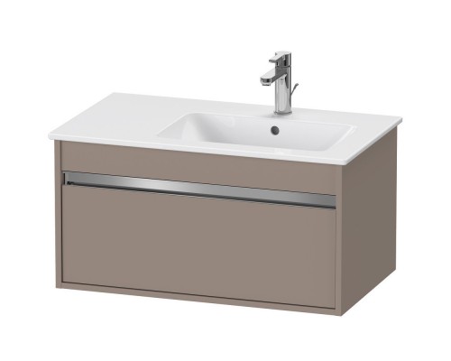 Тумба базальт матовый 80 см Duravit Ketho KT641904343