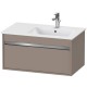 Тумба базальт матовый 80 см Duravit Ketho KT641904343