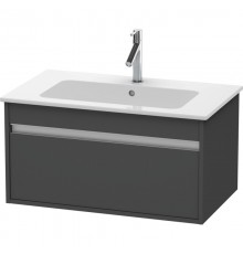 Тумба графит матовый 80 см Duravit Ketho KT641904949