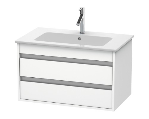 Тумба белый матовый 80 см Duravit Ketho KT642901818