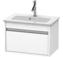 Тумба белый матовый 60 см Duravit Ketho KT642201818