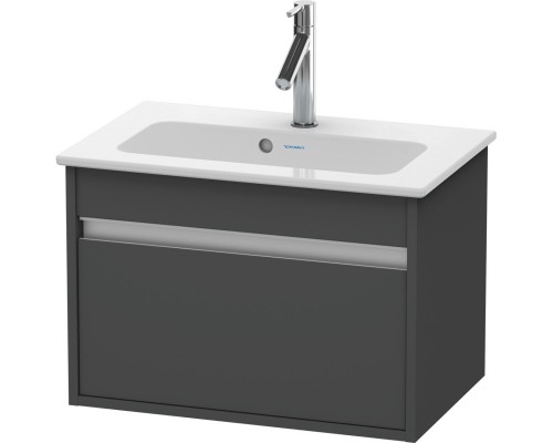 Тумба графит матовый 60 см Duravit Ketho KT642204949