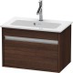 Тумба каштан 60 см Duravit Ketho KT642205353