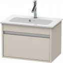 Тумба тауп матовый 60 см Duravit Ketho KT642209191 Тумба тауп матовый 60 см Duravit Ketho KT642209191