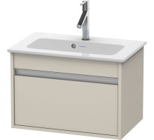 Тумба тауп матовый 60 см Duravit Ketho KT642209191