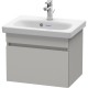 Тумба бетонно-серый матовый 50 см Duravit DuraStyle DS630300707