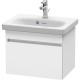 Тумба белый матовый 50 см Duravit DuraStyle DS630301818