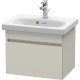 Тумба тауп матовый 50 см Duravit DuraStyle DS630309191