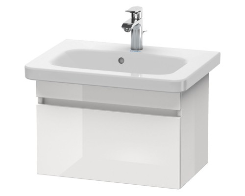 Тумба белый глянец 58 см Duravit DuraStyle DS637902222