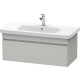 Тумба бетонно-серый матовый 93 см Duravit DuraStyle DS638200707