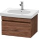 Тумба темный орех 60 см Duravit DuraStyle DS638302121