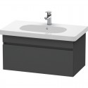 Тумба графит матовый 80 см Duravit DuraStyle DS638404949