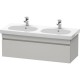 Тумба бетонно-серый матовый 115 см Duravit DuraStyle DS638600707