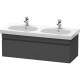 Тумба графит матовый 115 см Duravit DuraStyle DS638604949