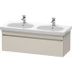 Тумба тауп матовый 115 см Duravit DuraStyle DS638609191