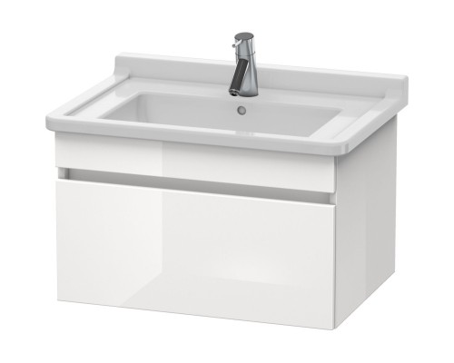 Тумба белый глянец 65 см Duravit DuraStyle DS638702222