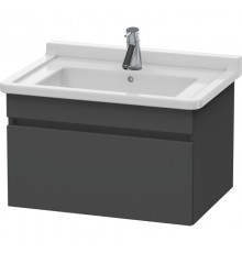 Тумба графит матовый 65 см Duravit DuraStyle DS638704949