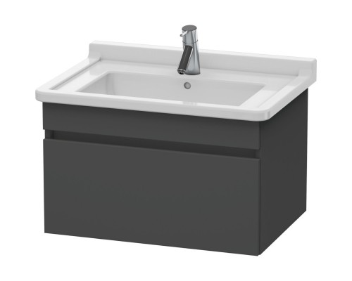 Тумба графит матовый 65 см Duravit DuraStyle DS638704949