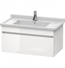 Тумба белый глянец 80 см Duravit DuraStyle DS638802222