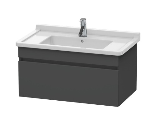 Тумба графит матовый 80 см Duravit DuraStyle DS638804949