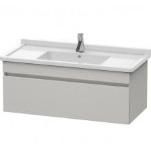 Тумба бетонно-серый матовый 100 см Duravit DuraStyle DS638900707