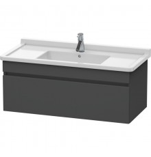 Тумба графит матовый 100 см Duravit DuraStyle DS638904949