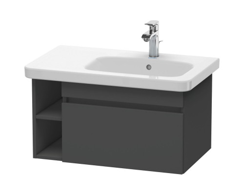 Тумба графит матовый 73 см Duravit DuraStyle DS639304949