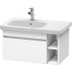 Тумба белый матовый 73 см Duravit DuraStyle DS639401818