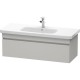 Тумба бетонно-серый матовый 113 см Duravit DuraStyle DS639500707