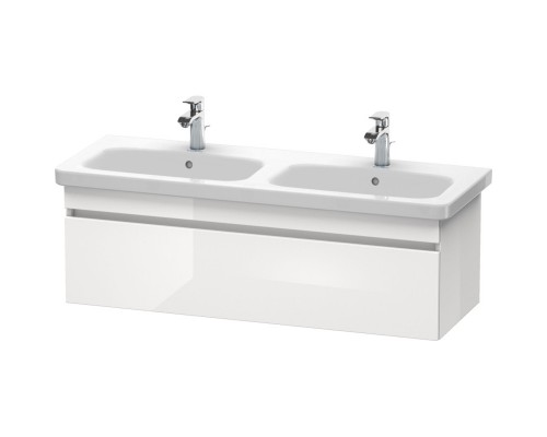 Тумба белый глянец 123 см Duravit DuraStyle DS639802222