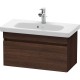 Тумба каштан 73 см Duravit DuraStyle DS639905353