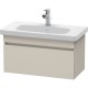 Тумба тауп матовый 73 см Duravit DuraStyle DS639909191