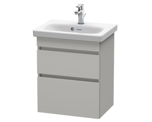 Тумба бетонно-серый матовый 50 см Duravit DuraStyle DS640300707