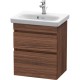 Тумба темный орех 50 см Duravit DuraStyle DS640302121