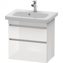 Тумба белый глянец 58 см Duravit DuraStyle DS647902222