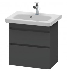 Тумба графит матовый 58 см Duravit DuraStyle DS647904949