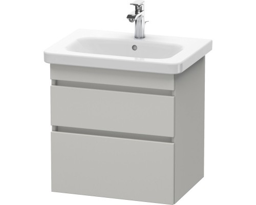 Тумба бетонно-серый матовый 58 см Duravit DuraStyle DS648000707