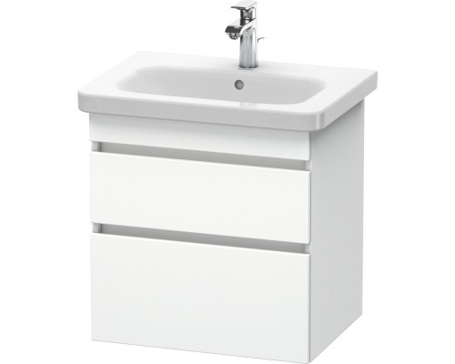 Тумба белый матовый 58 см Duravit DuraStyle DS648001818