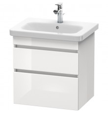 Тумба белый глянец 58 см Duravit DuraStyle DS648002222