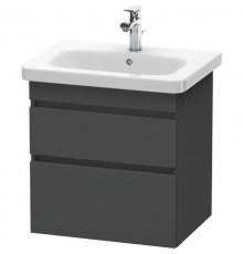 Тумба графит матовый 58 см Duravit DuraStyle DS648004949