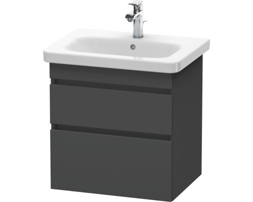 Тумба графит матовый 58 см Duravit DuraStyle DS648004949