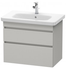 Тумба бетонно-серый матовый 73 см Duravit DuraStyle DS648100707