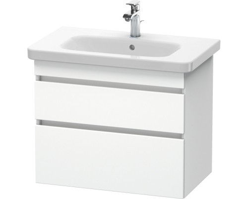 Тумба белый матовый 73 см Duravit DuraStyle DS648101818