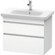 Тумба белый матовый 73 см Duravit DuraStyle DS648101818